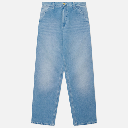 Мужские джинсы Carhartt WIP Simple Norco Denim 11.25 Oz, цвет голубой, размер 28/32