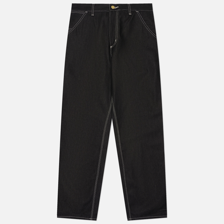 Мужские джинсы Carhartt WIP Simple Norco Denim 11.25 Oz, цвет чёрный, размер 30/32