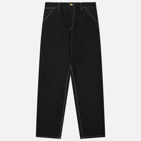 Мужские джинсы Carhartt WIP Simple Norco Denim 11.25 Oz, цвет чёрный, размер 30/32
