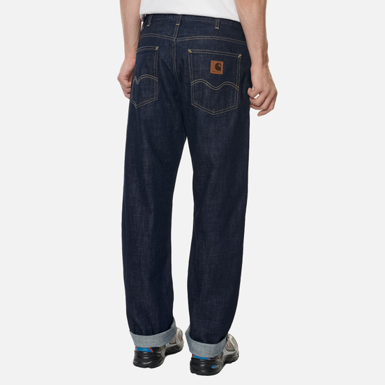 Мужские джинсы Carhartt WIP Marlow 12 Oz Blue Rinsed