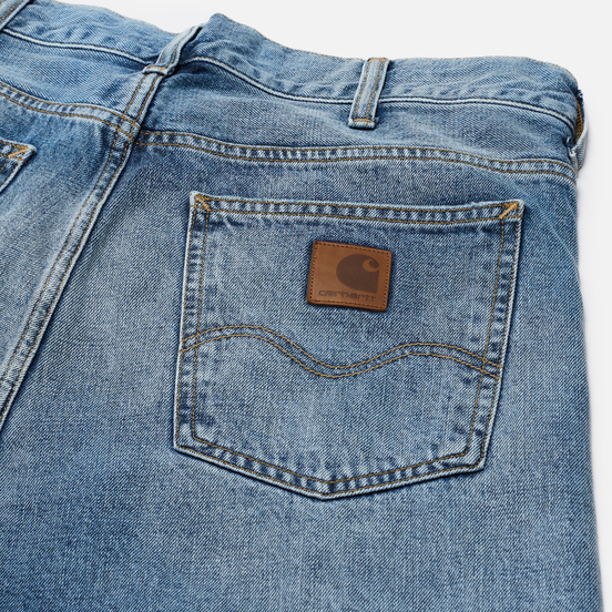 Мужские джинсы Carhartt WIP Marlow 12 Oz Blue Light Used Wash