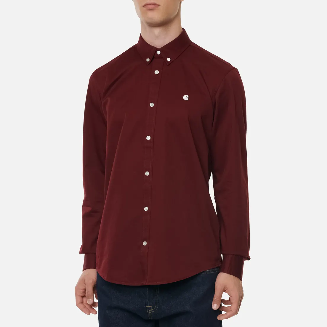Carhartt WIP Мужская рубашка Madison 6.5 Oz