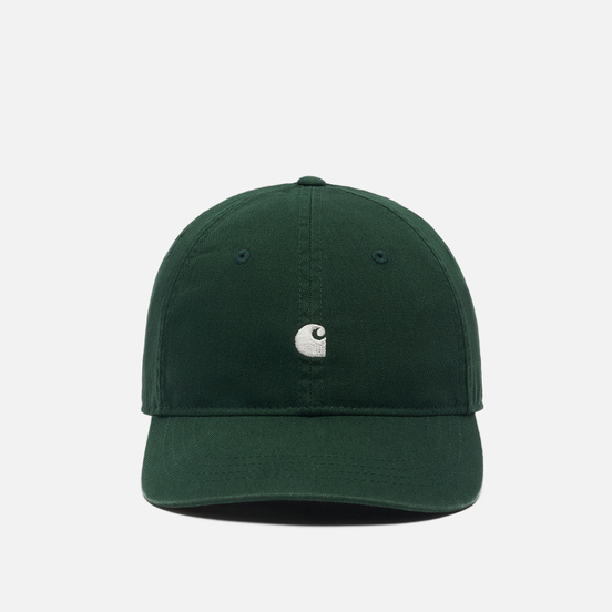 Кепка Carhartt WIP Madison Logo Bottle Green/Wax