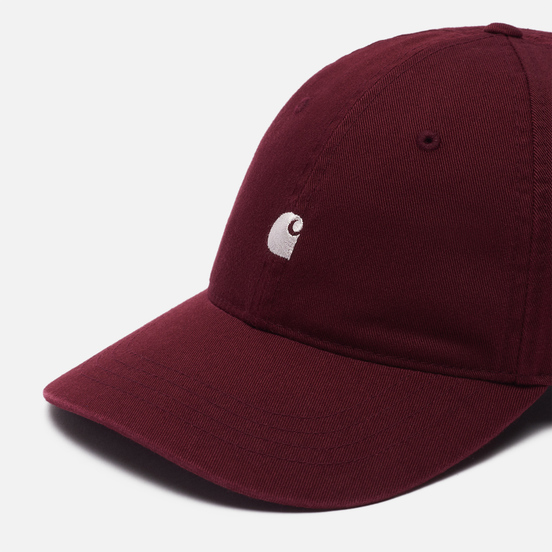 Кепка Carhartt WIP Madison Logo Bordeaux/Wax