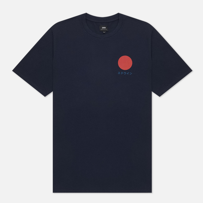 Edwin Japanese Sun мужская футболка edwin japanese sun supply синий размер xs
