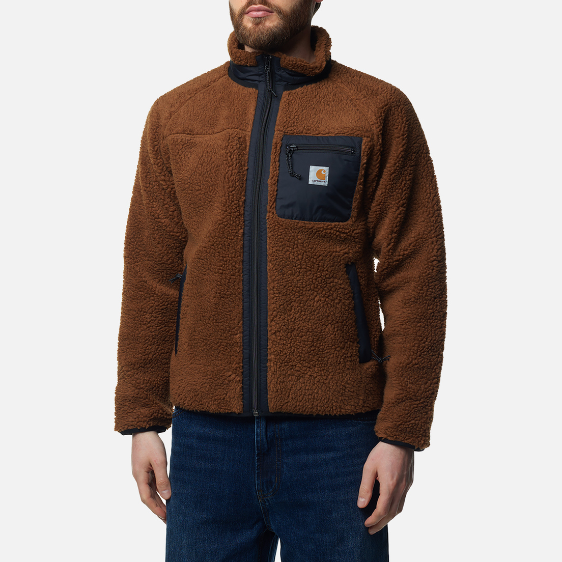 Мужская флисовая куртка Carhartt WIP Prentis Liner, I025120-1QB.XX