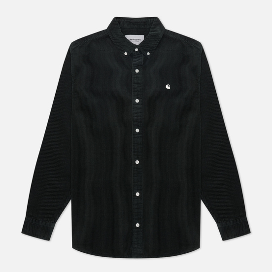 Мужская рубашка Carhartt WIP Madison 9.1 Oz Dark Teal/Wax