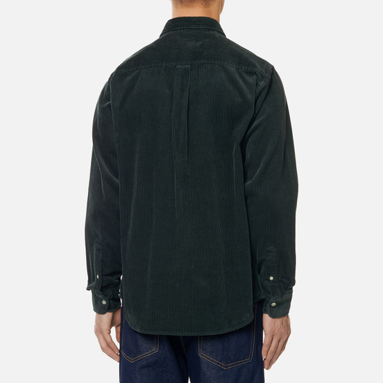 Мужская рубашка Carhartt WIP Madison 9.1 Oz Dark Teal/Wax