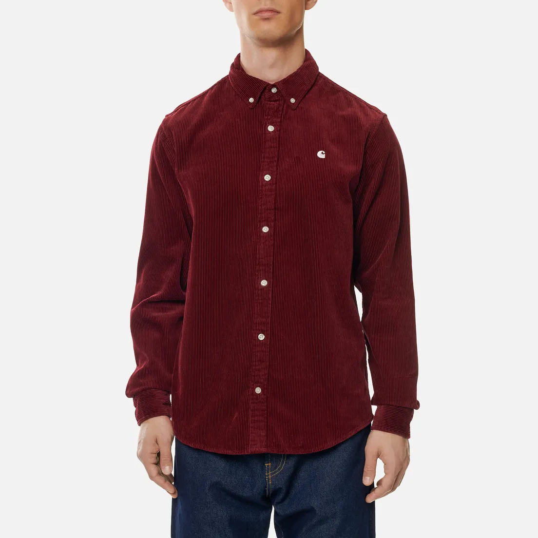 Carhartt WIP Мужская рубашка Madison 9.1 Oz