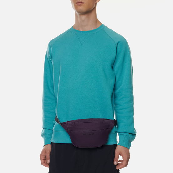 Сумка на пояс Carhartt WIP Payton Hip Cordura 8 Oz Boysenberry/Black