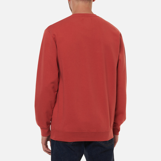 Мужская толстовка Edwin Base Crew Heavy Felpa Burnished Sunset Garment Washed