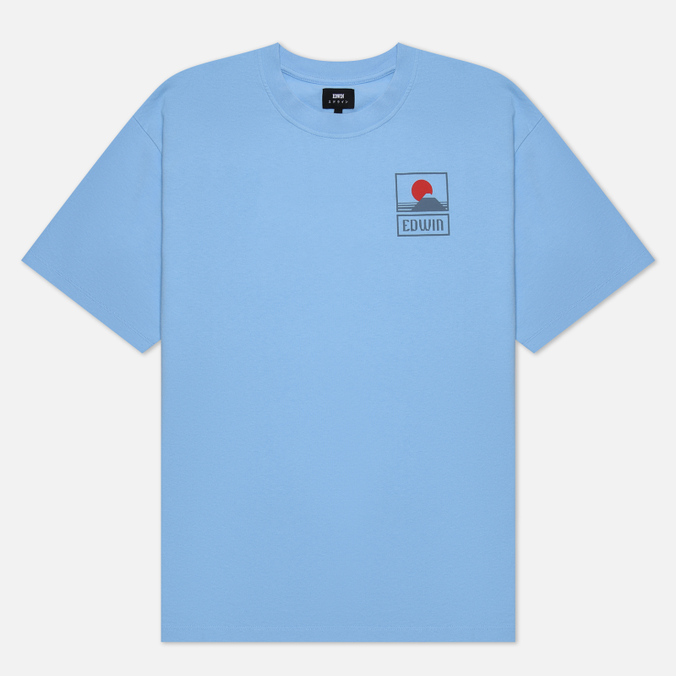 Edwin Sunset On Mount Fuji мужская футболка edwin sunset on mount fuji голубой размер xs