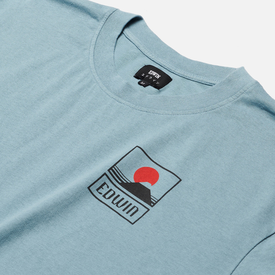 Мужская футболка Edwin Sunset On Mount Fuji Arona Garment Washed