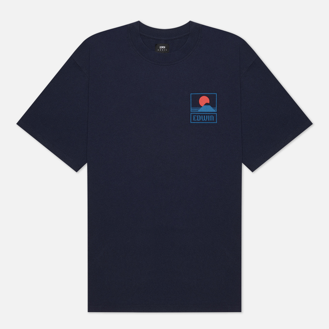 Мужская футболка Edwin, цвет синий, размер L I025881.NYB.67 Sunset On Mount Fuji - фото 1
