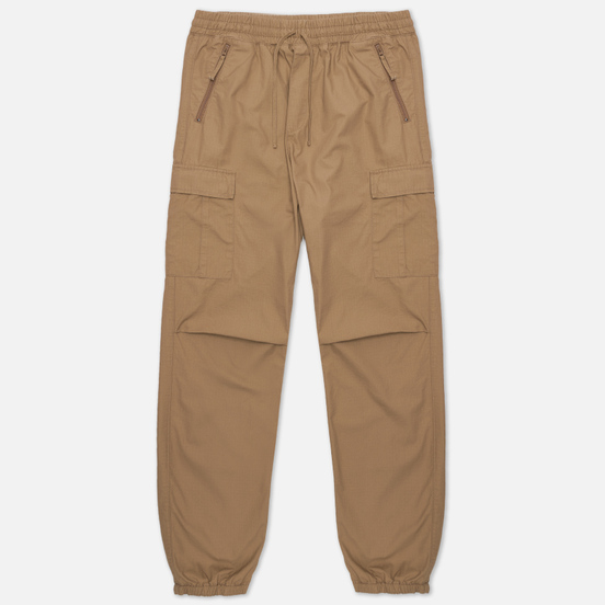 Мужские брюки Carhartt WIP Cargo Jogger Ripstop 6.5 Oz Leather Rinsed