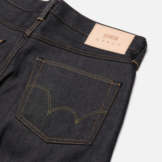 Мужские джинсы Edwin ED-55 Yoshiko Left Hand Denim 12.6 Oz Blue Unwashed