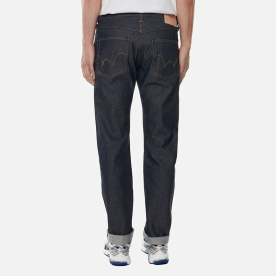 Мужские джинсы Edwin ED-55 Yoshiko Left Hand Denim 12.6 Oz Blue Unwashed