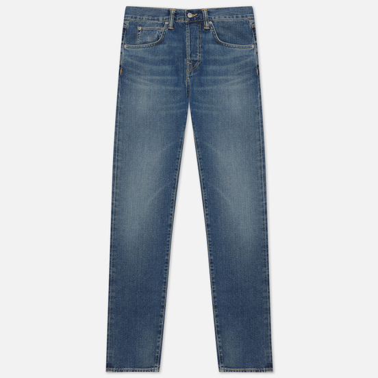 Мужские джинсы Edwin ED-55 Yoshiko Left Hand Denim 12.6 Oz Blue Ariki Wash