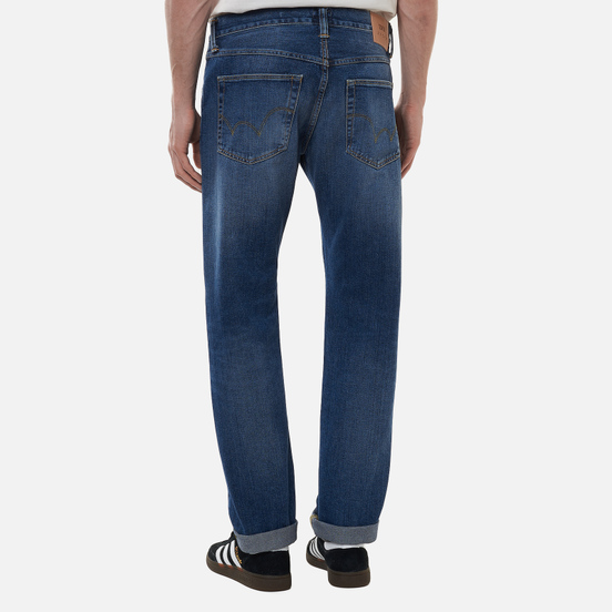 Мужские джинсы Edwin ED-55 Yoshiko Left Hand Denim 12.6 Oz Blue Niroko Wash