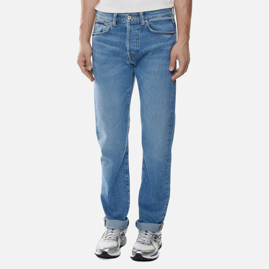 Мужские джинсы Edwin ED-80 Yoshiko Left Hand Denim 12.6 Oz Blue Arisu Wash