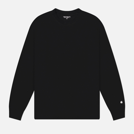 Мужской лонгслив Carhartt WIP Base, цвет чёрный, размер XXL