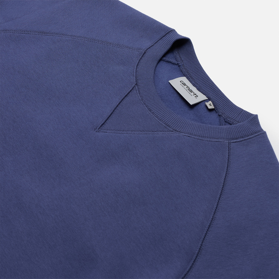 Мужская толстовка Carhartt WIP Chase 13 Oz Cold Viola/Gold