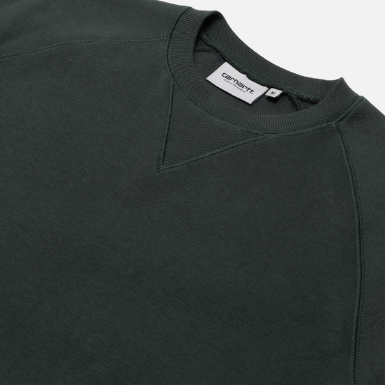 Мужская толстовка Carhartt WIP Chase 13 Oz Dark Teal/Gold