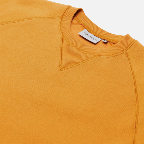 Мужская толстовка Carhartt WIP Chase 13 Oz Winter Sun/Gold