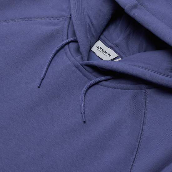 Мужская толстовка Carhartt WIP Chase 13 Oz Hooded Cold Viola/Gold