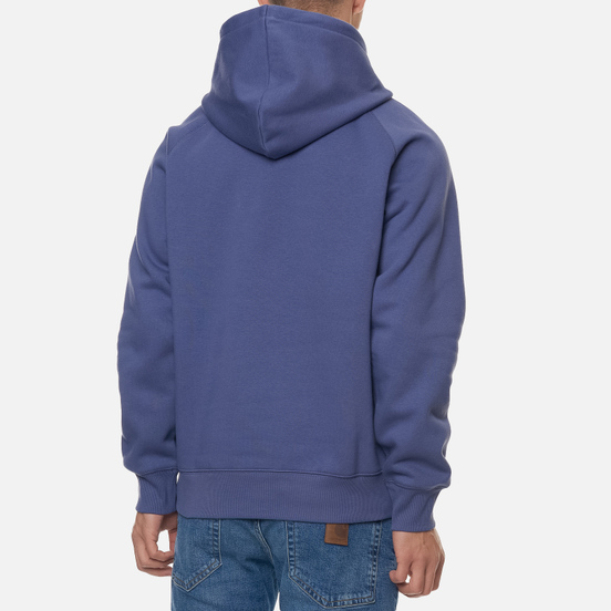 Мужская толстовка Carhartt WIP Chase 13 Oz Hooded Cold Viola/Gold