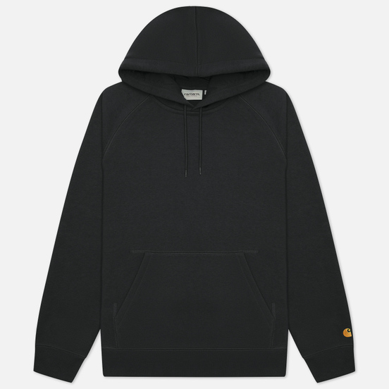 Мужская толстовка Carhartt WIP Chase 13 Oz Hooded Dark Teal/Gold