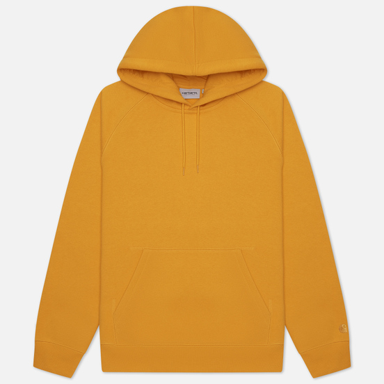 Мужская толстовка Carhartt WIP Chase 13 Oz Hooded Winter Sun/Gold