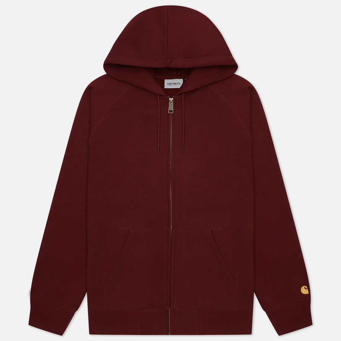 Carhartt WIP Мужская толстовка Chase 13 Oz Full-Zip Hoodie