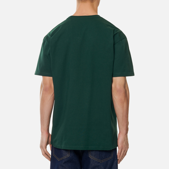 Мужская футболка Carhartt WIP S/S Chase Bottle Green/Gold