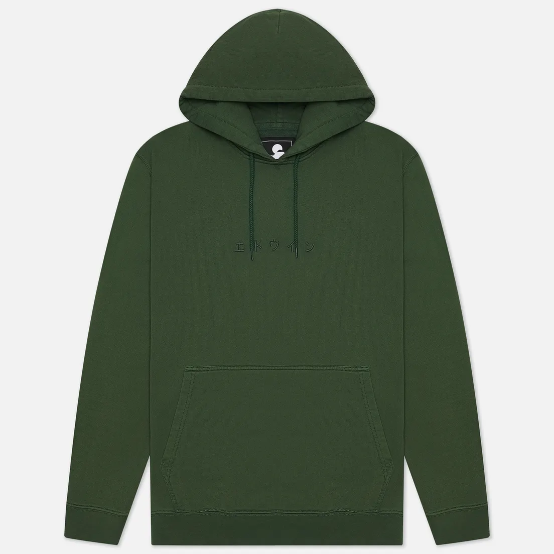 Edwin Мужская толстовка Katakana Hoodie Garment Dyed Faded Out
