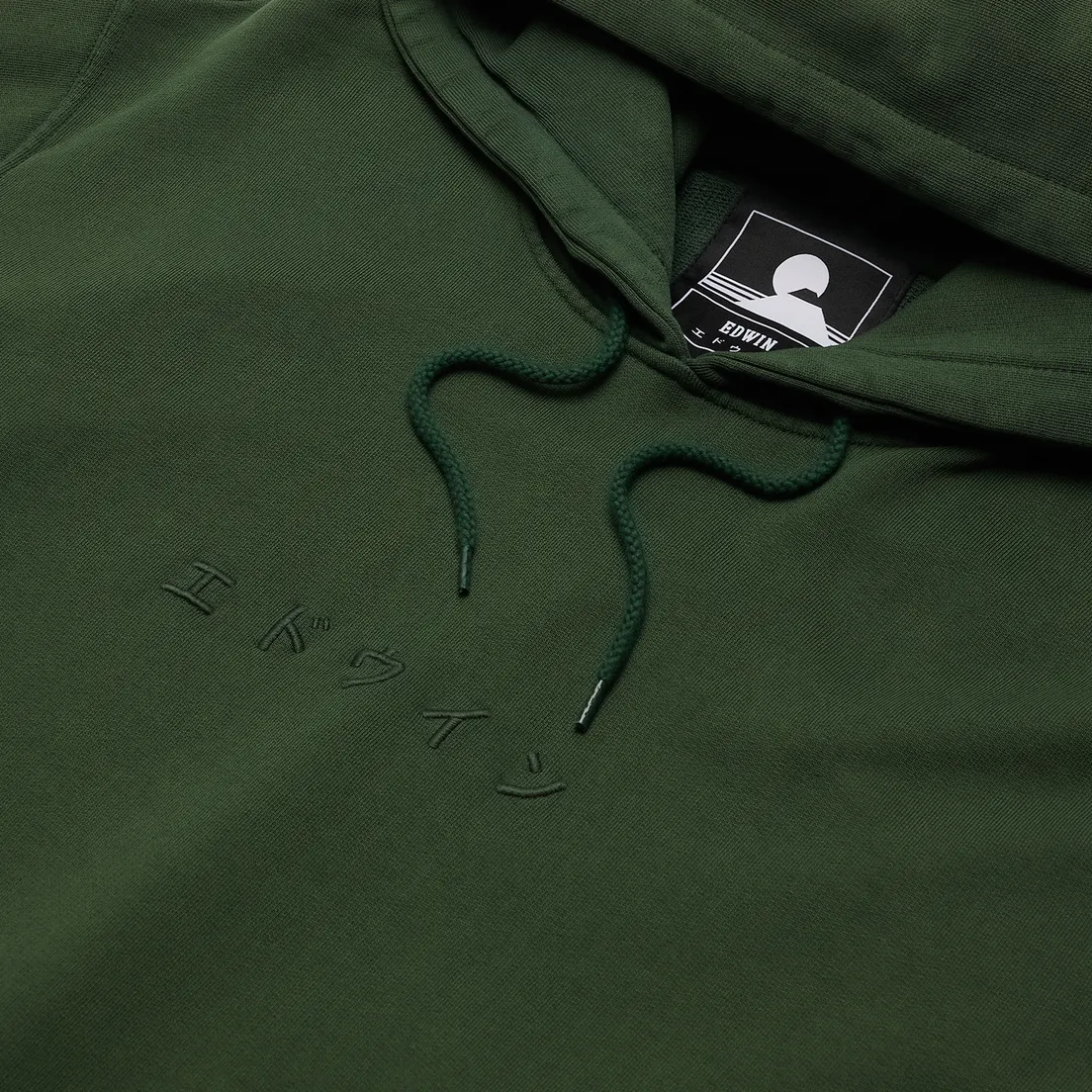 Edwin Мужская толстовка Katakana Hoodie Garment Dyed Faded Out