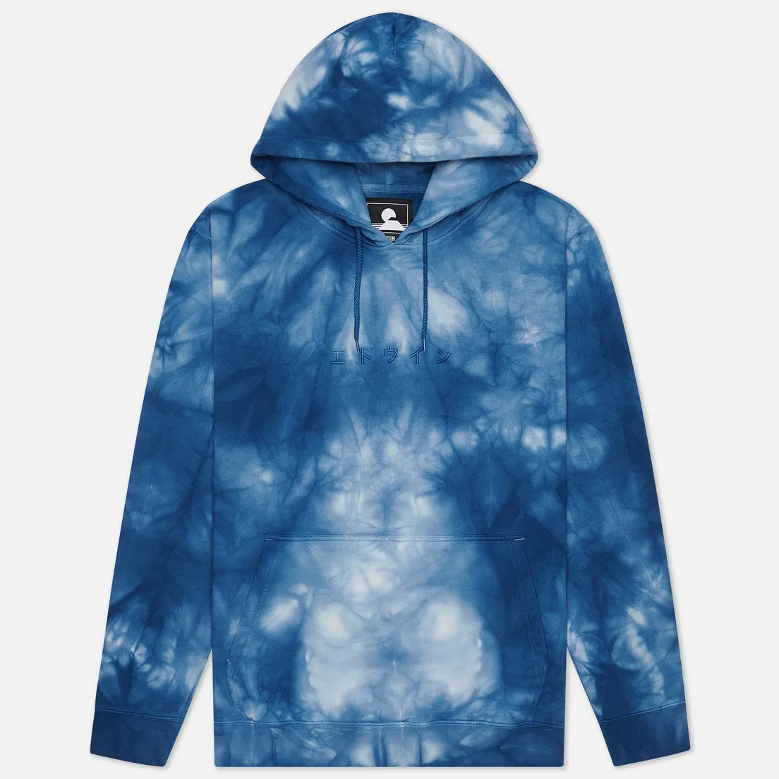 Edwin Мужская толстовка Katakana Hoodie Batik Garment Dyed