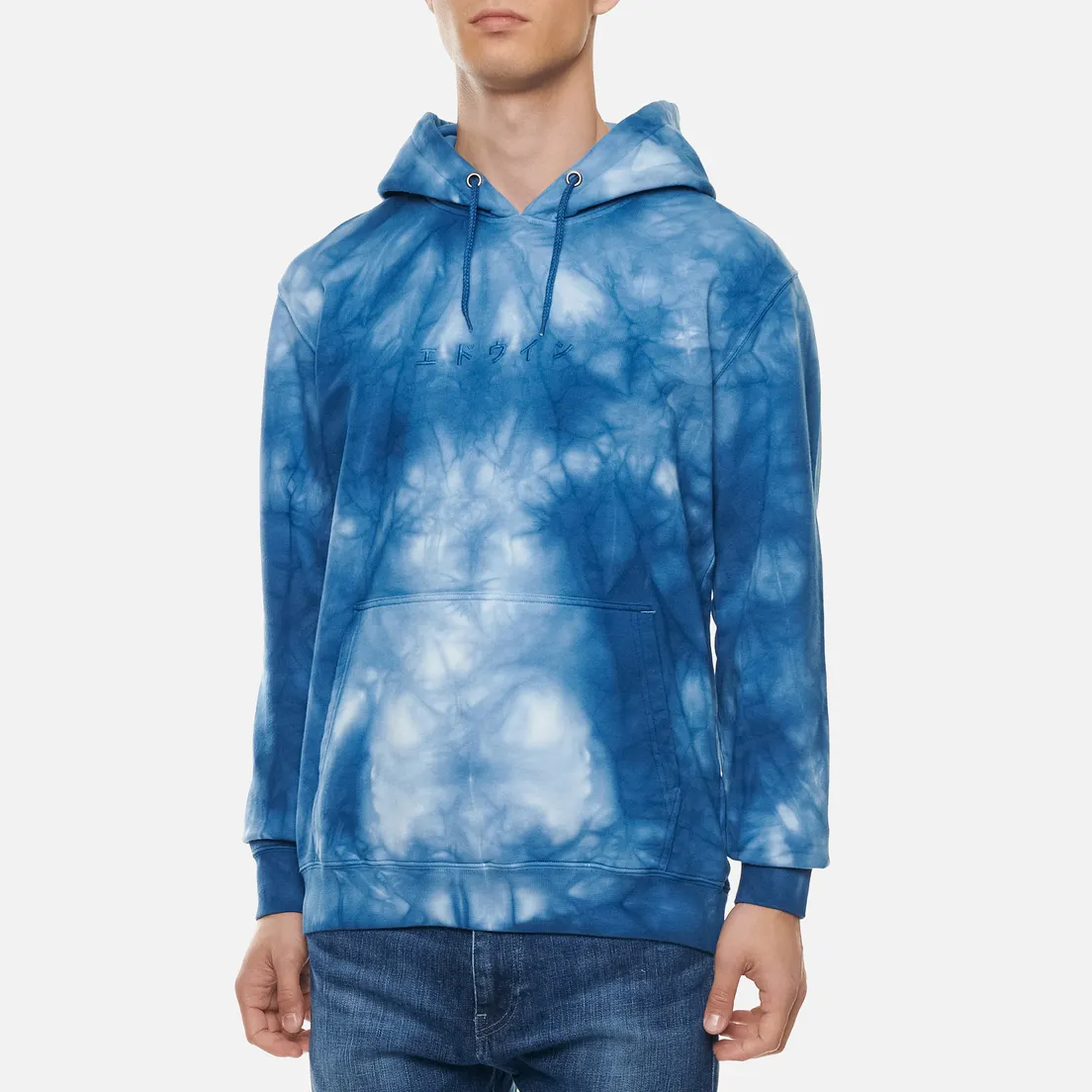 Edwin Мужская толстовка Katakana Hoodie Batik Garment Dyed