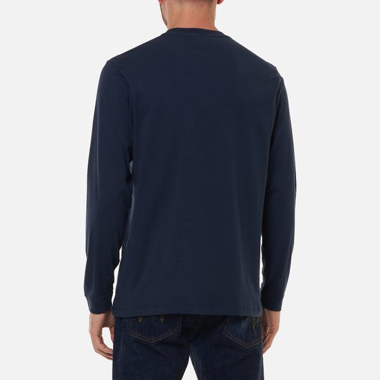 Мужской лонгслив Edwin Japanese Sun Navy Blazer Garment Washed