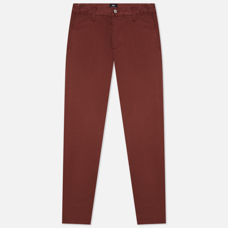 Мужские брюки Edwin 45 Chino PFD Compact Twill 9 Oz, цвет бордовый, размер 28