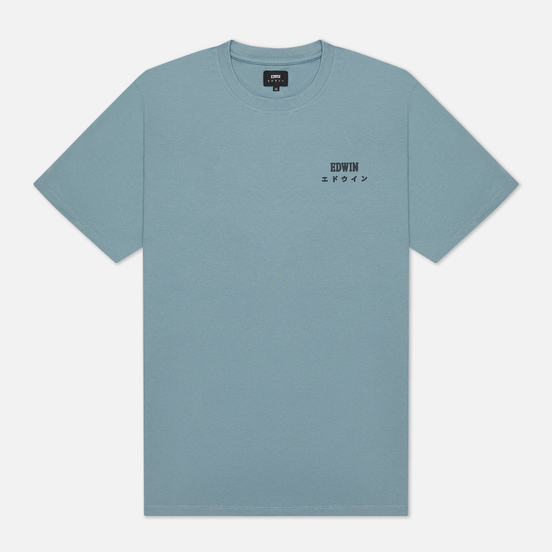 Мужская футболка Edwin Edwin Logo Chest Arona Garment Washed