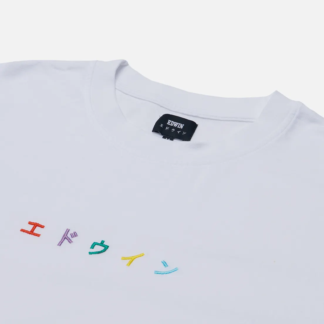 Edwin Мужская футболка Katakana Embroidery