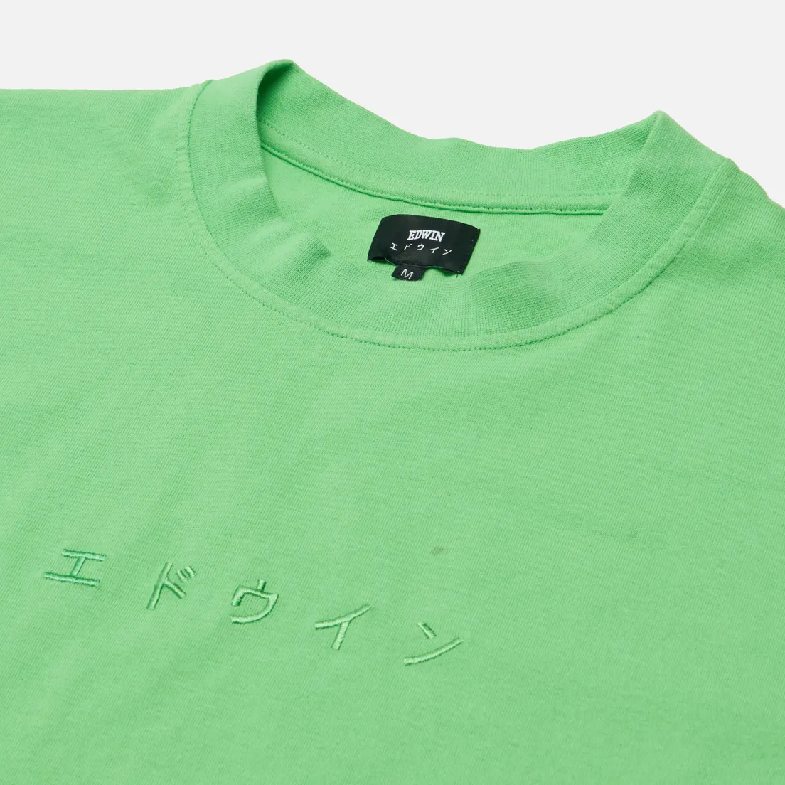 Edwin Мужская футболка Katakana Embroidery