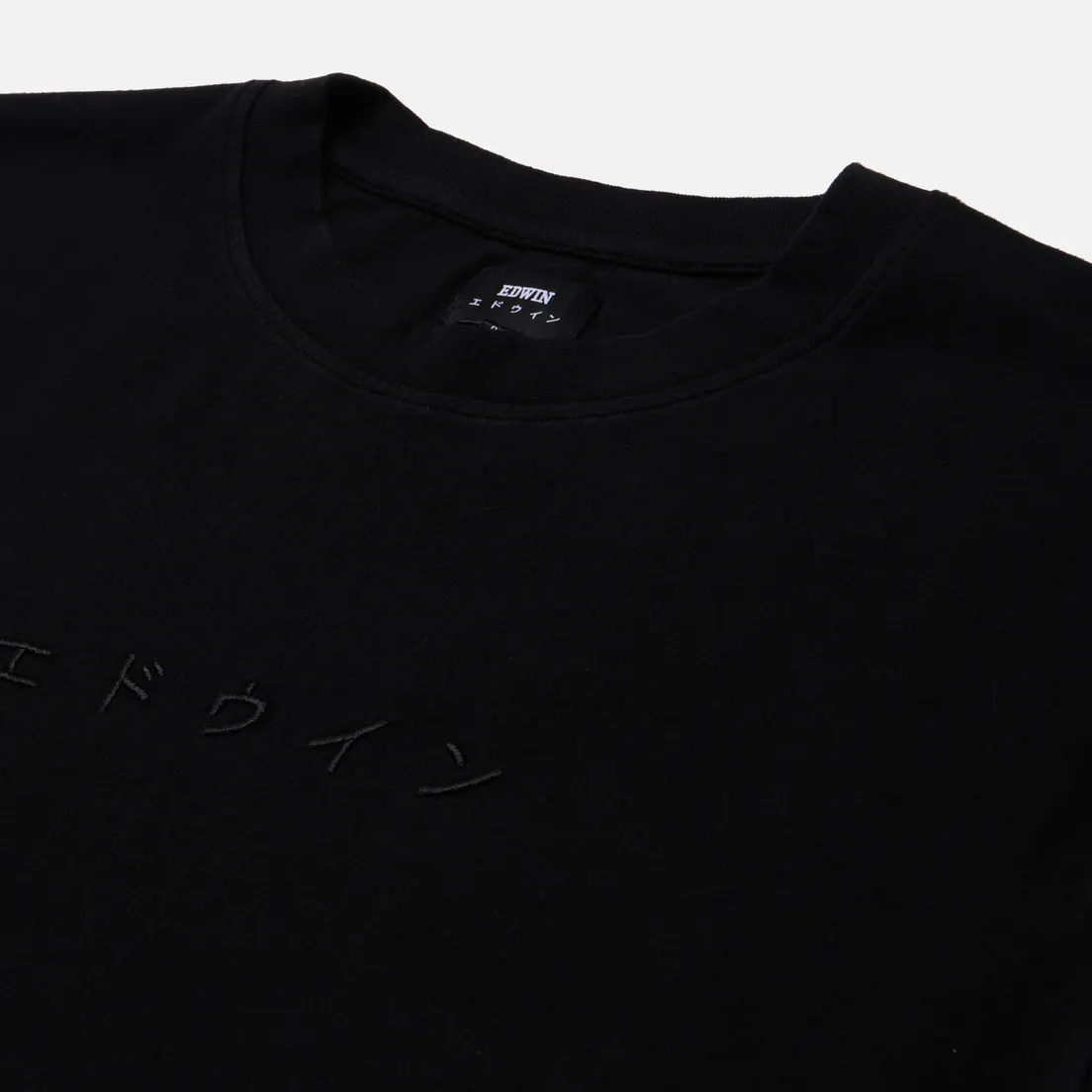 Edwin Мужская футболка Katakana Embroidery
