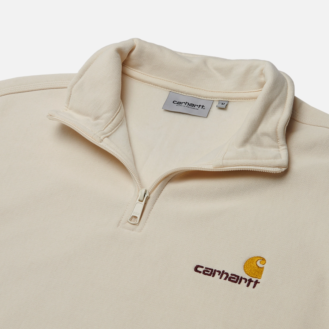 Carhartt WIP Мужская толстовка Half Zip American Script