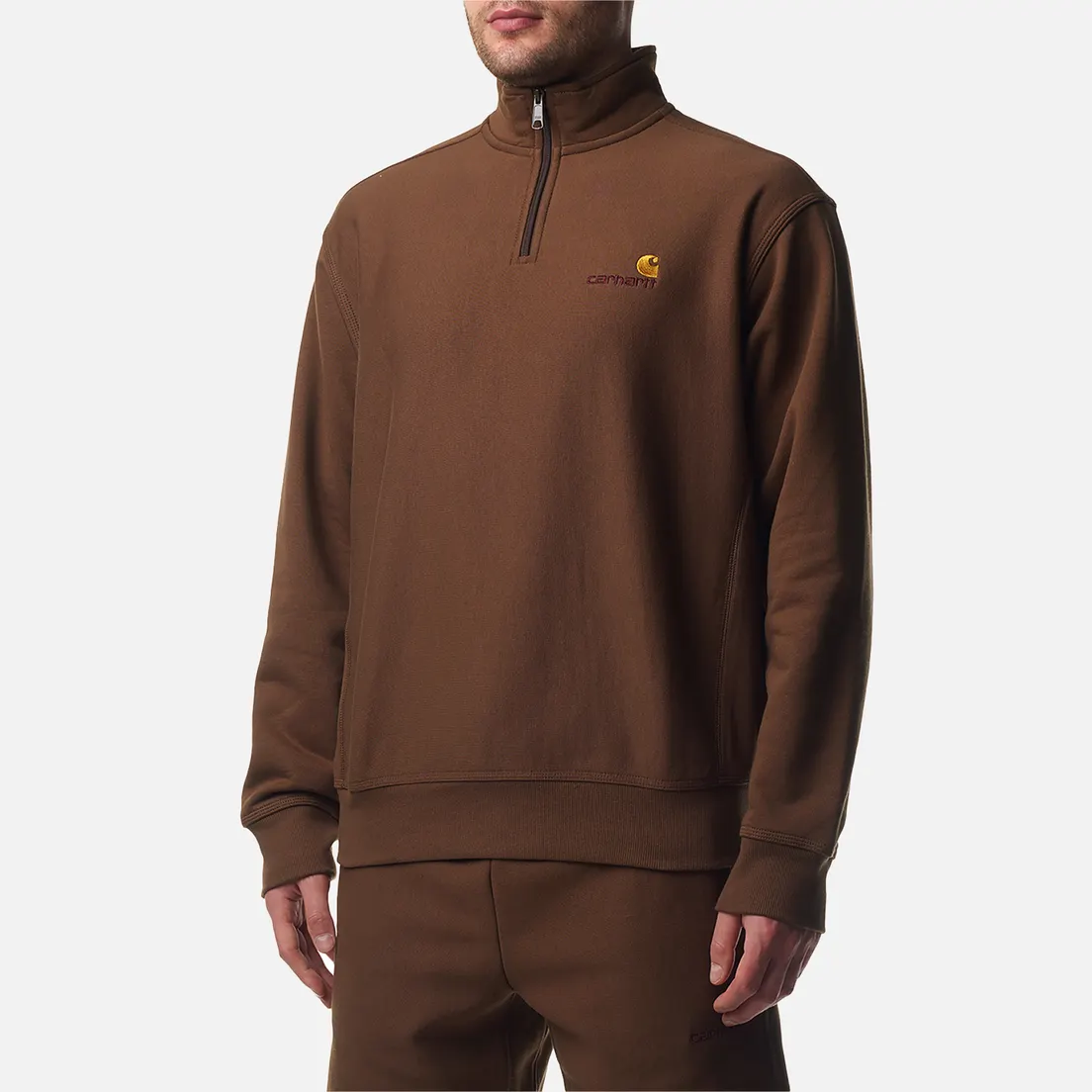 Carhartt WIP Мужская толстовка Half Zip American Script