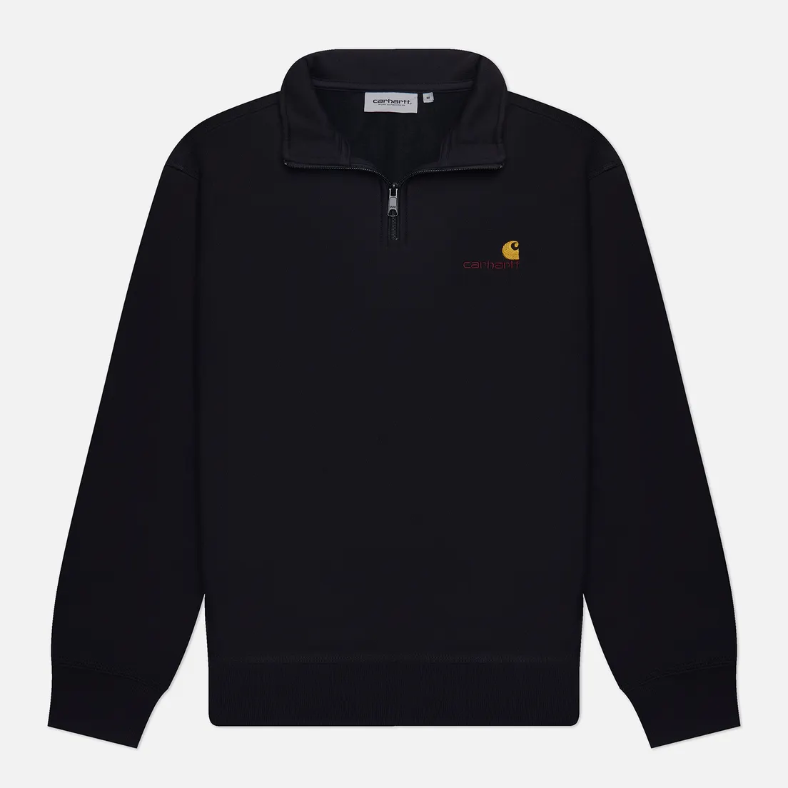 Carhartt WIP Мужская толстовка Half Zip American Script