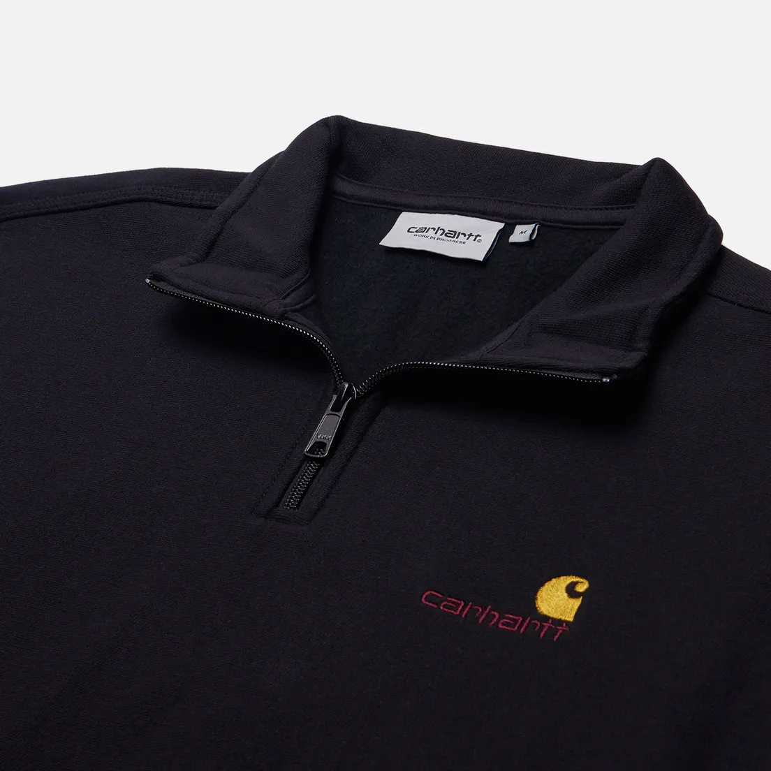 Carhartt WIP Мужская толстовка Half Zip American Script
