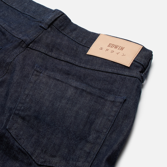 Мужские джинсы Edwin ED-55 CS Yuuki Blue Denim 12.8 Oz Blue Rinsed