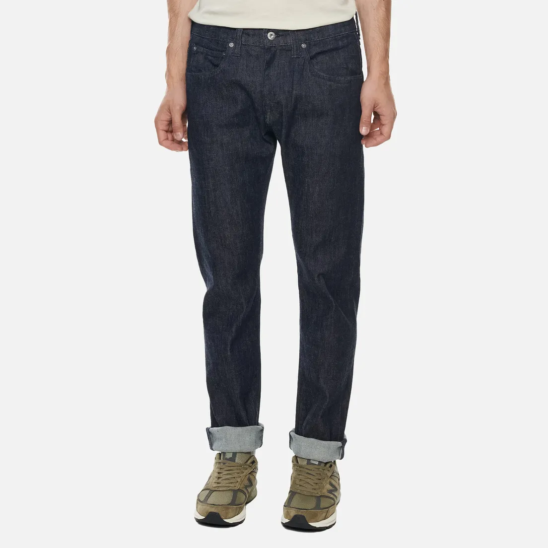 Edwin Мужские джинсы ED-55 CS Yuuki Blue Denim 12.8 Oz